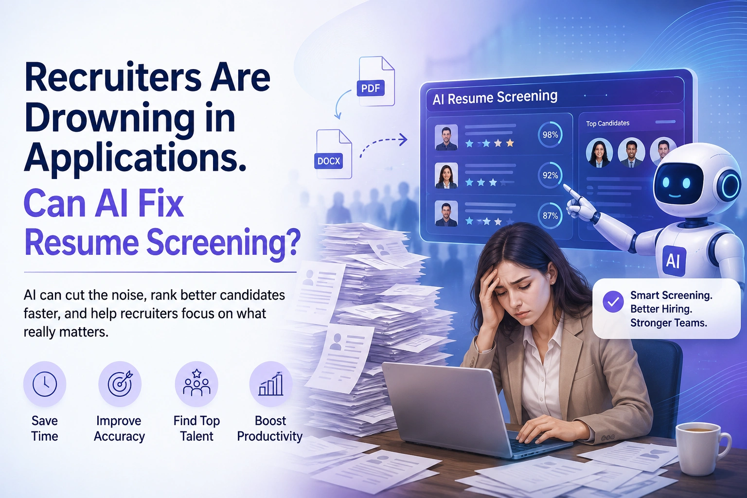 Recruiters Are Drowning in Applications. Can AI Fix Resume Screening?